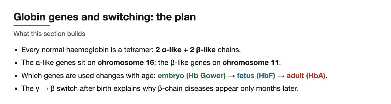 Preface: two globin families, one 2 α-like + 2 β-like rule, three age switches