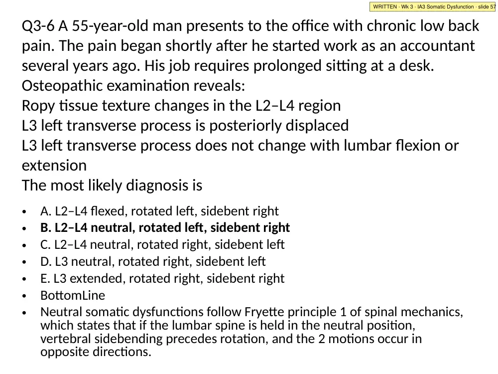 IA3 Somatic Dysfunction · slide 57