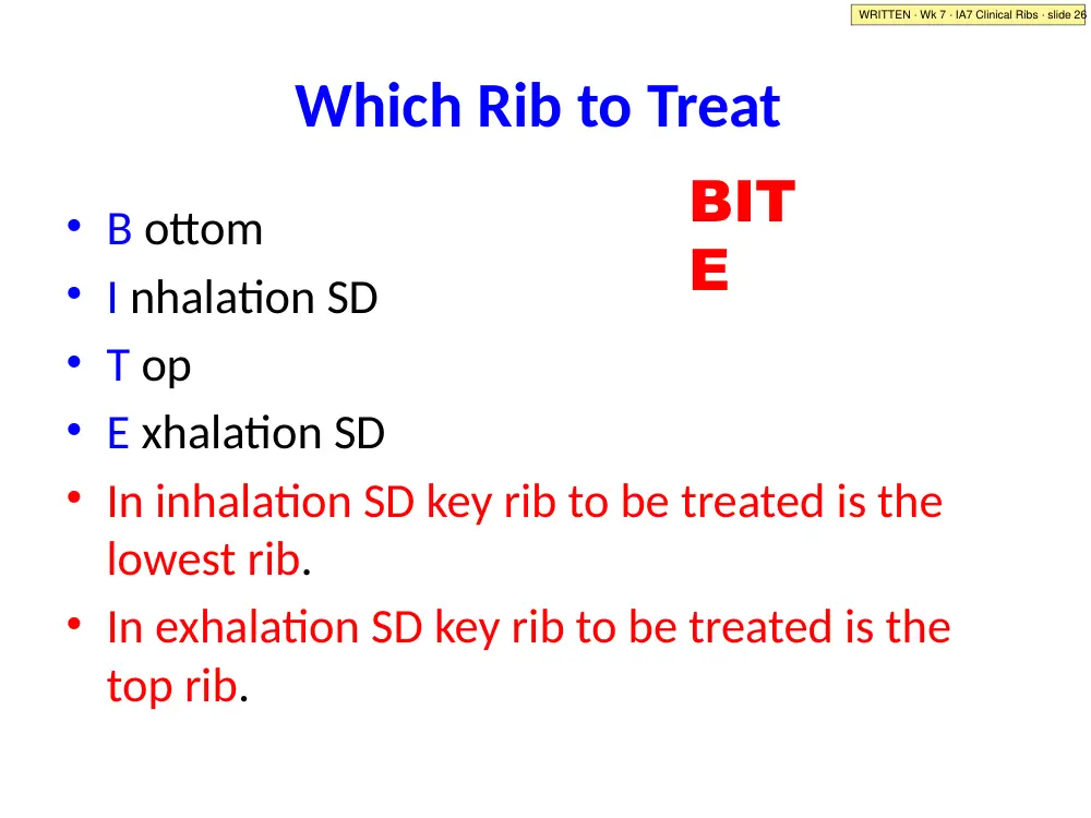 IA7 Clinical Ribs · slide 26