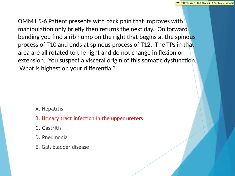 IA5 Thoracic & Scoliosis · slide 52
